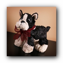 scented boston terrier candle